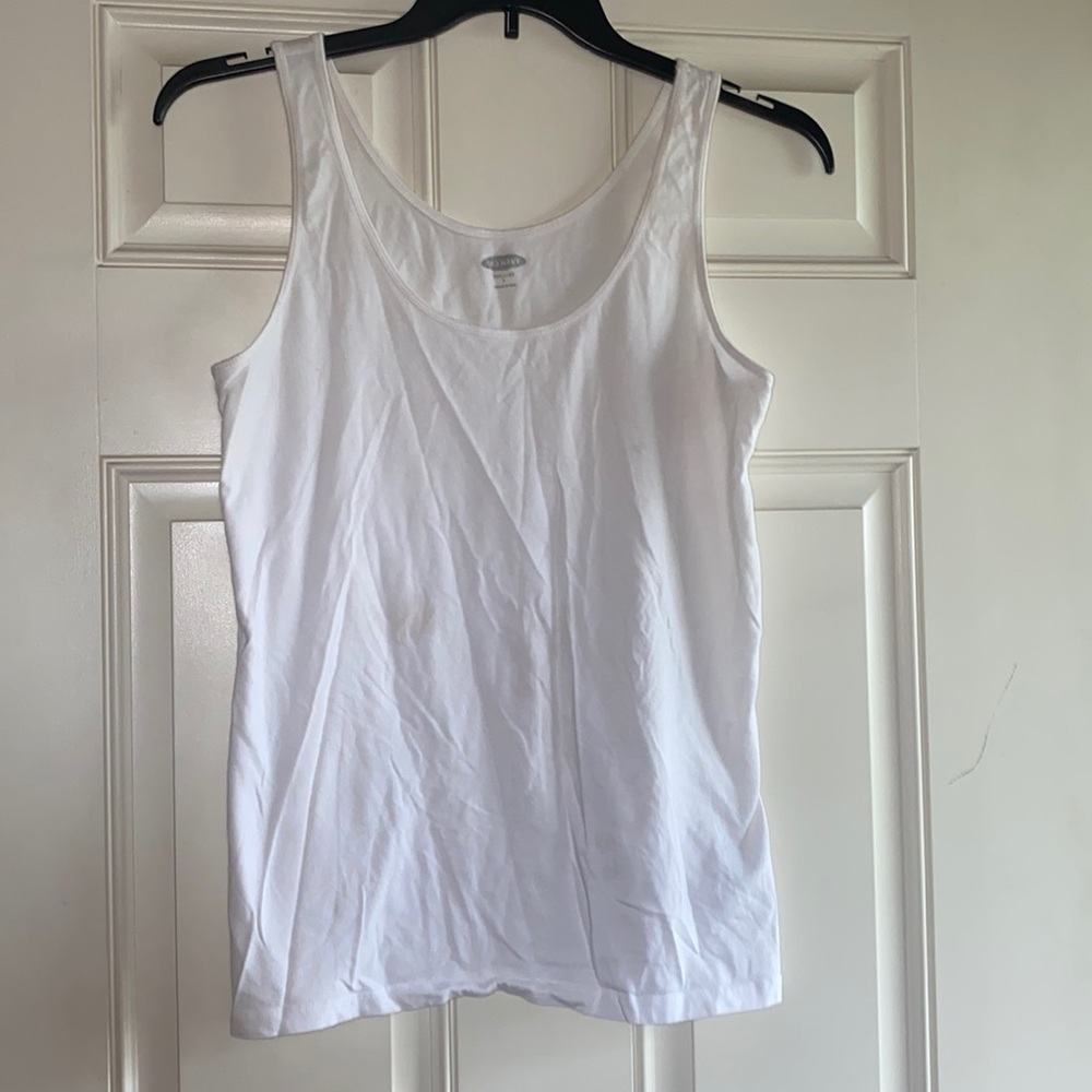 White tank top
